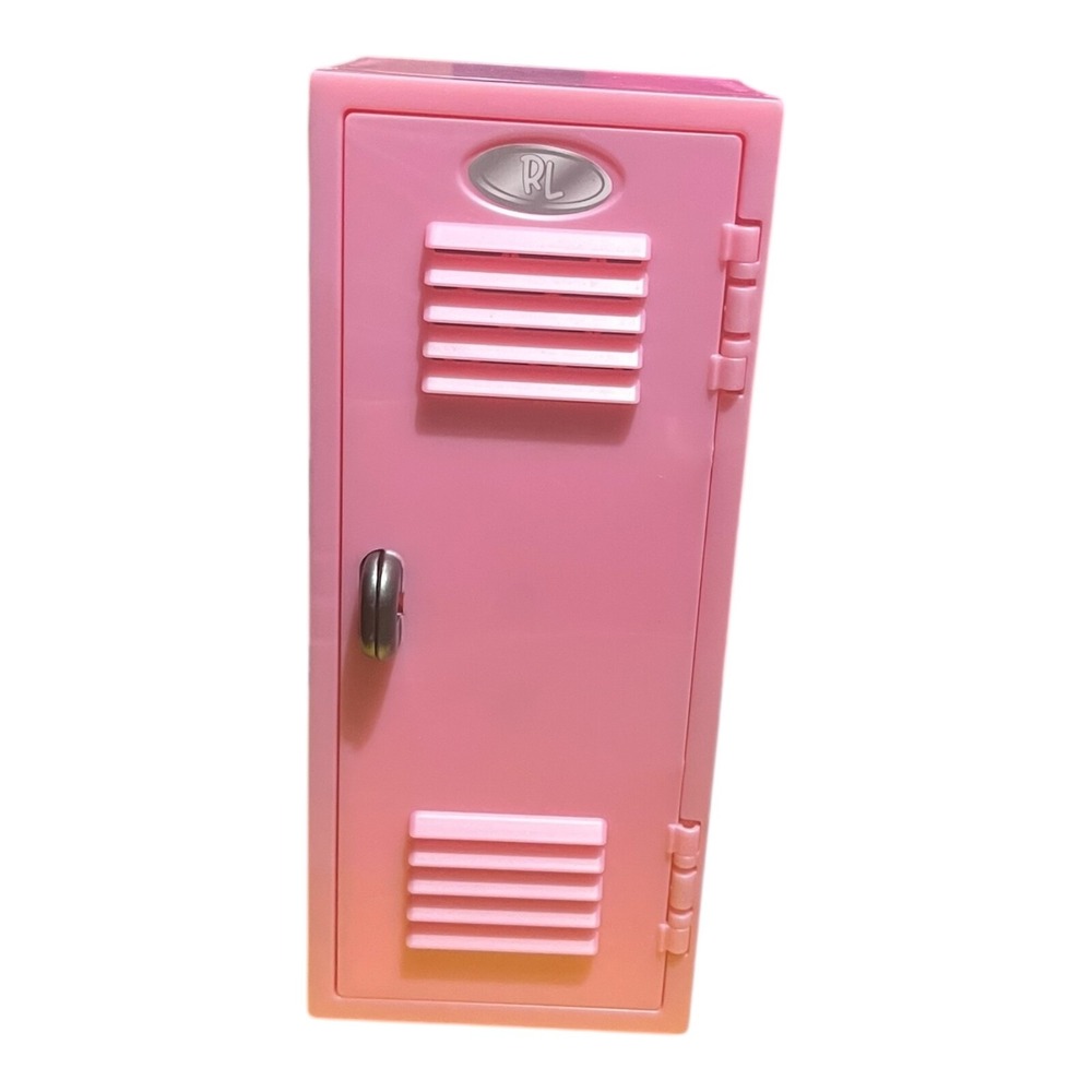 Real Littles Locker Pink With Shelf Hook‎ Mirror Customize